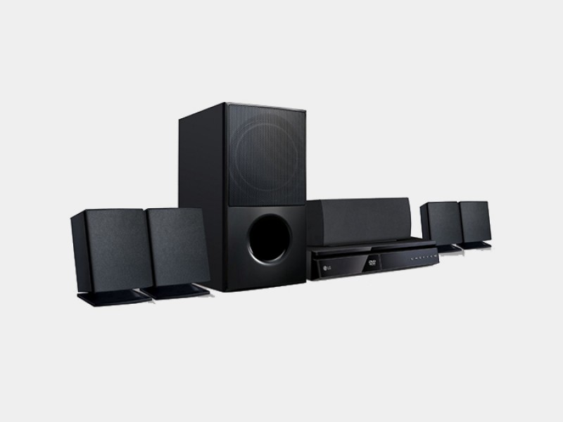 Home Theater LG LHB625M 5.1 Canais com Blu-ray Player 3D, Smart TV, Bluetooth, Entrada USB, HDMI e LÃª DVD - 1000W